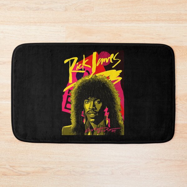 Item preview, Rick James 80S Style Black Background (1) designed and sold by OhOlliShop.