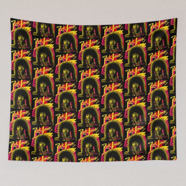 Item preview, Rick James 80S Style Black Background (1) designed and sold by OhOlliShop.