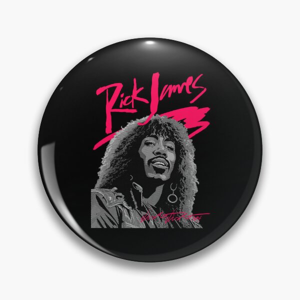 Item preview, Rick James 80S Style Black Background designed and sold by OhOlliShop.