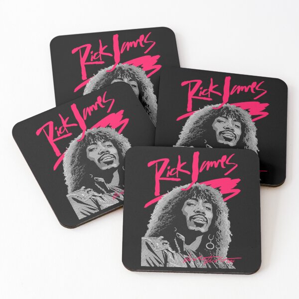 Item preview, Rick James 80S Style Black Background designed and sold by OhOlliShop.