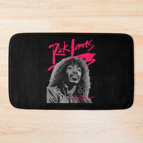 Item preview, Rick James 80S Style Black Background designed and sold by OhOlliShop.