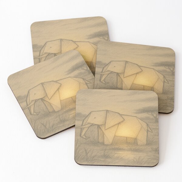Item preview, Origami Elephant Lantern – Gentle Strength designed and sold by ariksworld.