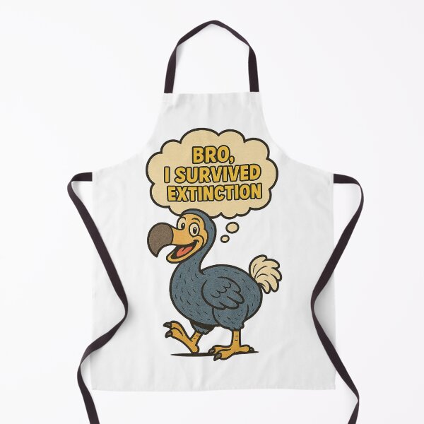 Item preview, Bro, I Survived Extinction – Funny Dodo Bird Vintage Comic Design designed and sold by VitalLifeForce.