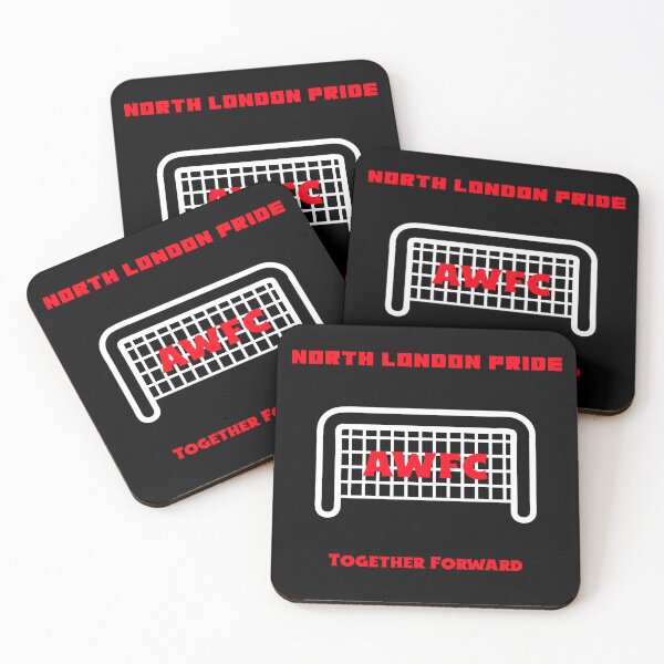Item preview, North London Pride AWFC Together Forward Red White Goal designed and sold by WhackingTax.