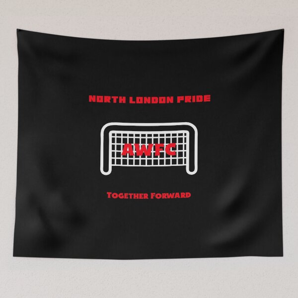 Item preview, North London Pride AWFC Together Forward Red White Goal designed and sold by WhackingTax.