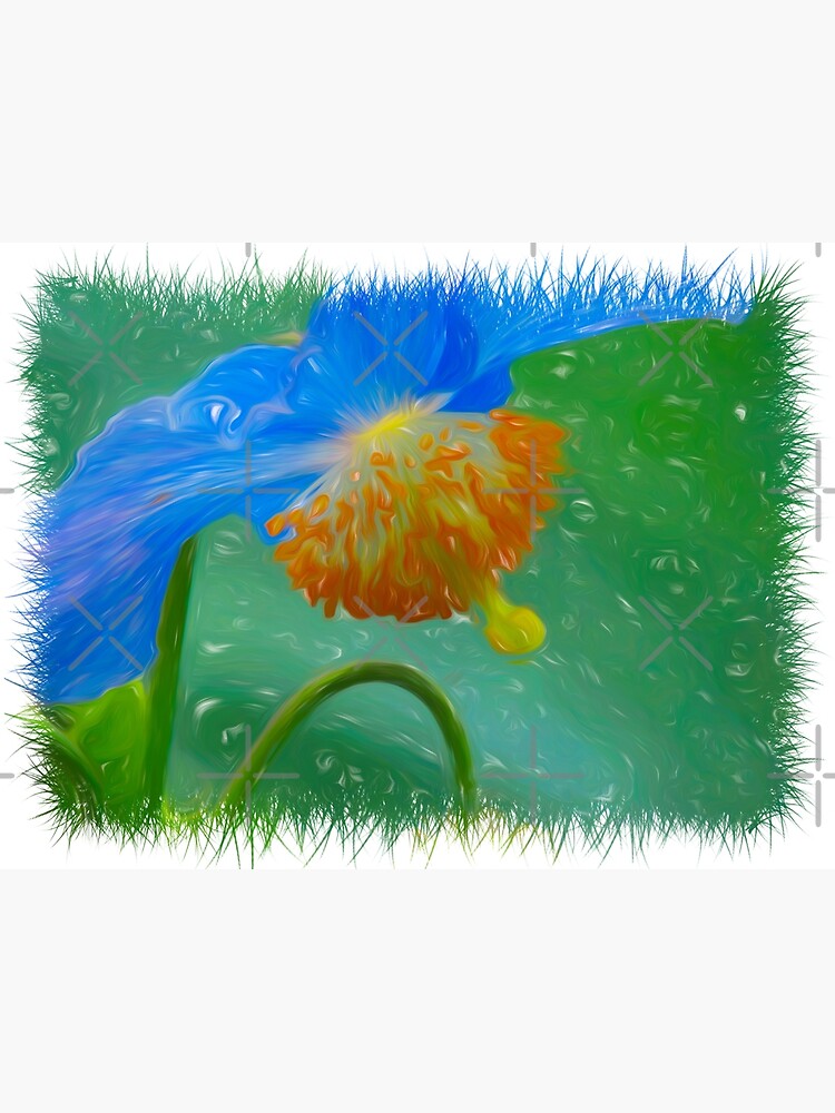 Blue Petals by Focal-Art