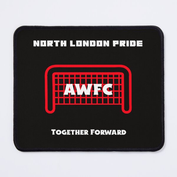 Item preview, North London Pride AWFC Together Forward Red White Goal designed and sold by WhackingTax.