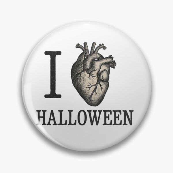 Item preview, I Heart Halloween (Literally) designed and sold by HEXANDGLOSS.