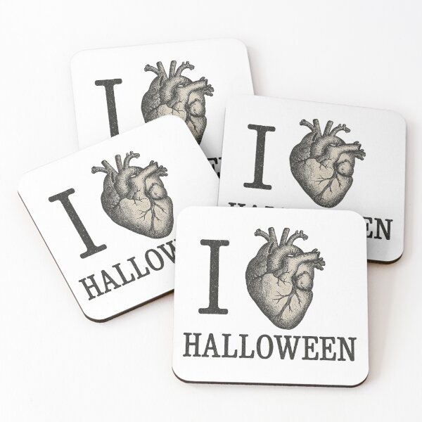 Item preview, I Heart Halloween (Literally) designed and sold by HEXANDGLOSS.