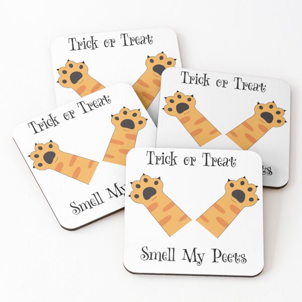 Item preview, Trick or Treat Smell My Peets designed and sold by Whisker Me This.