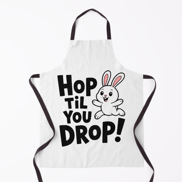Item preview, Hop Til You Drop! Kawaii Bunny Pun designed and sold by PMCreative.