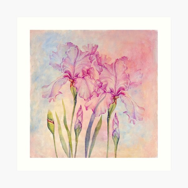 Angel Iris - Pure of Heart Art Print