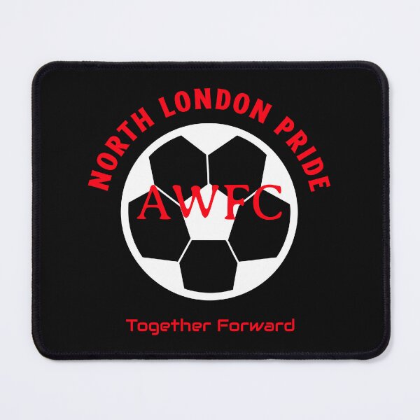 Item preview, North London Pride AWFC Together Forward Red White Ball designed and sold by WhackingTax.