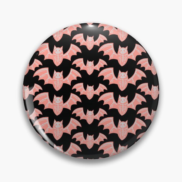 Item preview, Blushing Skeletal Bats - Halloween - [2021 Collection] BK006 designed and sold by bewitched_closet.