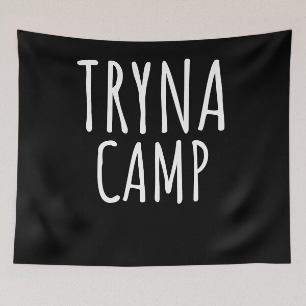 Item preview, Tryna camp funny camping/camper camp lover family camp trip designed and sold by snowry.