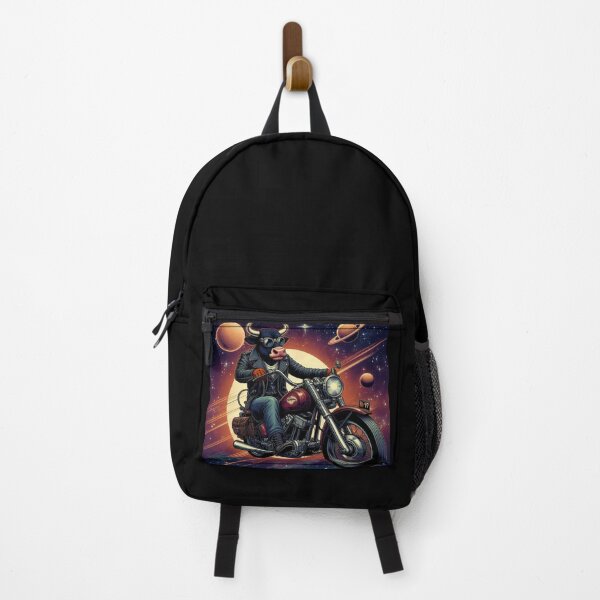 Item preview, Bull motorcycle riding in space designed and sold by Dogandesighn.