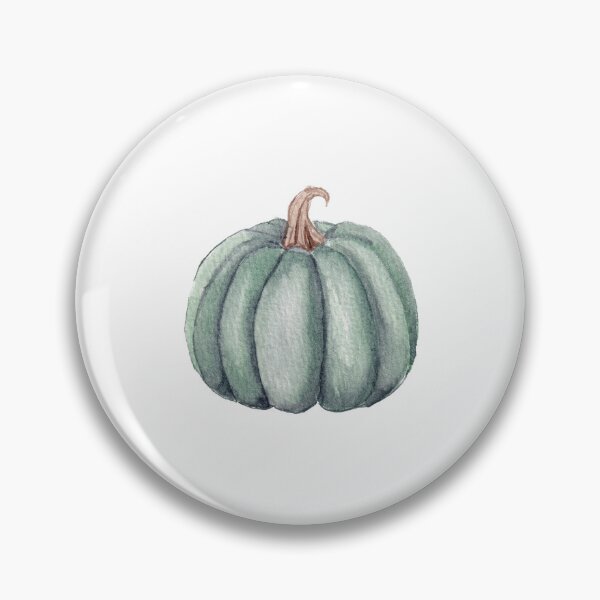 Item preview, Dark Green Pumpkin Halloween designed and sold by calmandcreativeart.