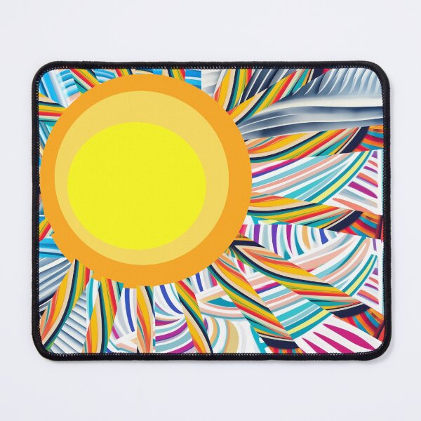 Item preview, Sunshine Swirls Abstract Pattern designed and sold by GingerFay.