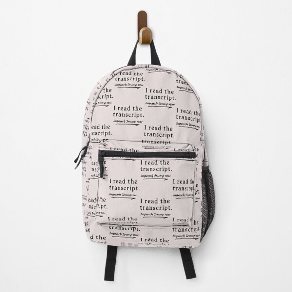 Item preview, I Read the Transcript - IMPEACH TRUMP NOW designed and sold by AmiGreen.