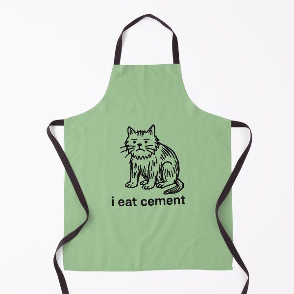 Item preview, Sad Cement Cat designed and sold by Zoologybestiary.