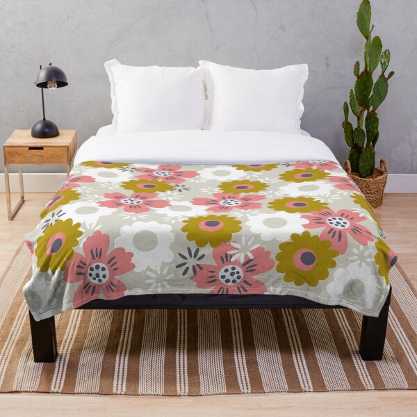 Aperçu de l'œuvre Motif de jolies fleurs d'été créée et vendue par Farissa Designs.