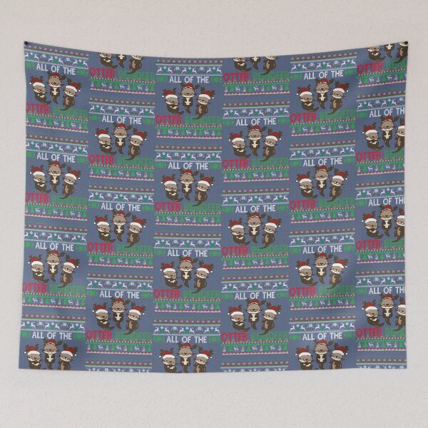 Item preview, Funny Otter Reindeer Kids Ugly Merry Xmas Amimal Lover Kids Toddlers designed and sold by Arrianagamb.