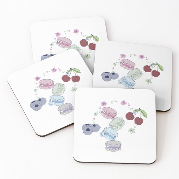 Item preview, Macarons and fruits designed and sold by AdelineBoutique.