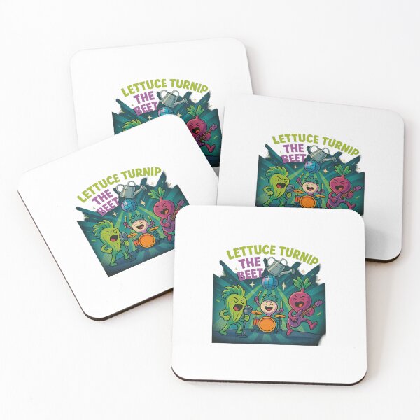 Item preview, Lettuce Turnip the Beet – Veggie Band Art designed and sold by ToughKraut.