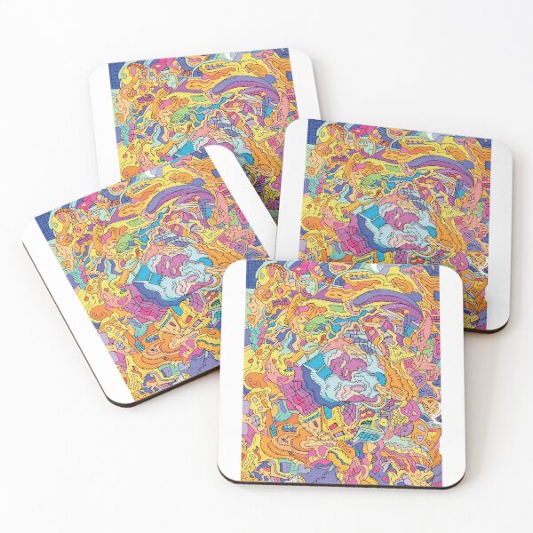 Item preview, Psychedelic Doodle Chaos Explosion designed and sold by BambaKchula.