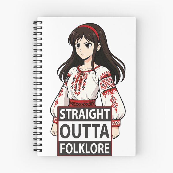 Item preview, Straight Outta Folklore – Manga Girl designed and sold by caracatita75.