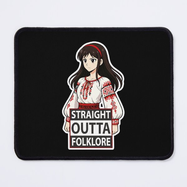 Item preview, Straight Outta Folklore – Manga Girl designed and sold by caracatita75.