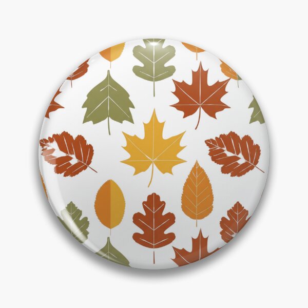 Item preview, Elegant Autumn Leaves Pattern designed and sold by RehanInkDesigns.