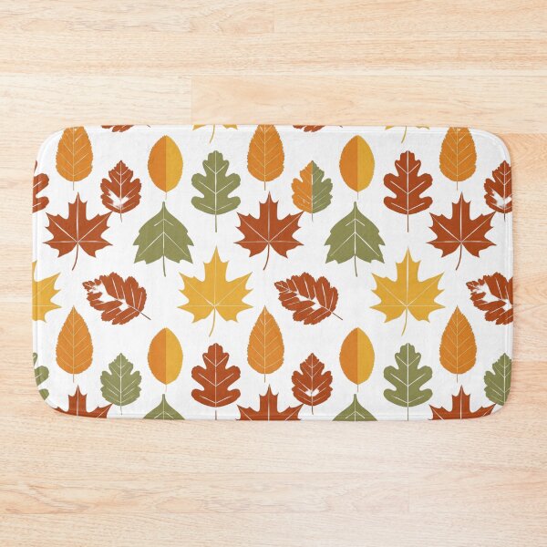 Item preview, Elegant Autumn Leaves Pattern designed and sold by RehanInkDesigns.