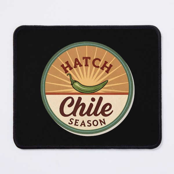 Item preview, Hatch Chile Season Retro Badge – Vintage New Mexico Sticker & Poster Design designed and sold by VividOrganica.