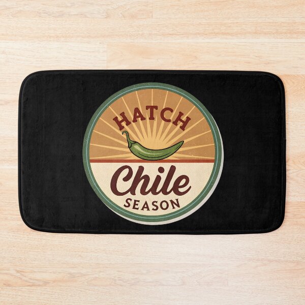 Item preview, Hatch Chile Season Retro Badge – Vintage New Mexico Sticker & Poster Design designed and sold by VividOrganica.