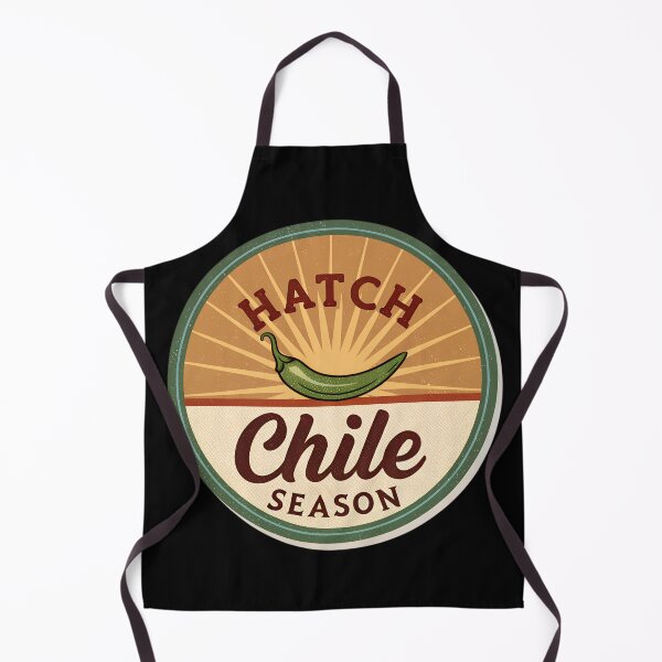 Item preview, Hatch Chile Season Retro Badge – Vintage New Mexico Sticker & Poster Design designed and sold by VividOrganica.