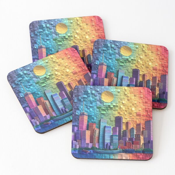 Item preview, Boston Skyline Abstract designed and sold by toddag5.