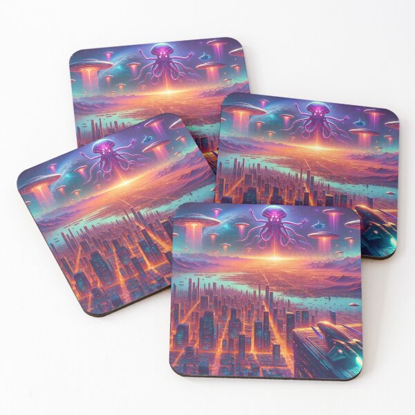 Item preview, Alien landing on Earth designed and sold by M-Y-A-R-T-.