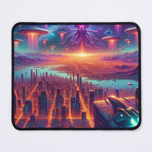 Item preview, Alien landing on Earth designed and sold by M-Y-A-R-T-.