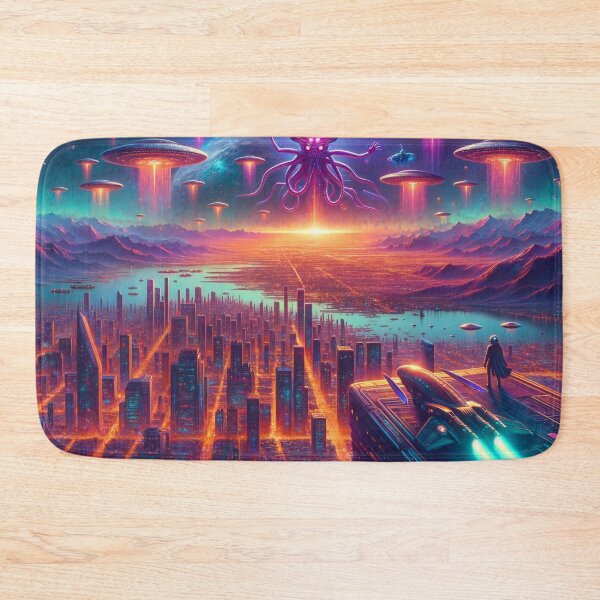 Item preview, Alien landing on Earth designed and sold by M-Y-A-R-T-.