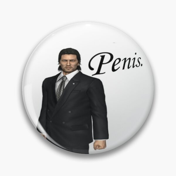 Item preview, Daigo Dojima Peanits Meme Yakuza designed and sold by MerikuroCreates.