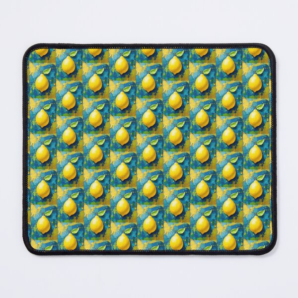 Item preview, Textured Lemon Abstract Art designed and sold by roxysnextgenart.