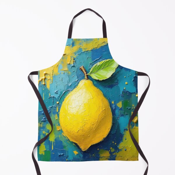 Item preview, Textured Lemon Abstract Art designed and sold by roxysnextgenart.