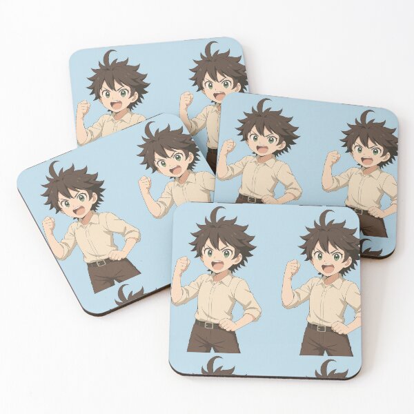 Item preview, Brave Anime Girl with Spiky Brown Hair and Green Eyes designed and sold by Kheddy-Tvb.