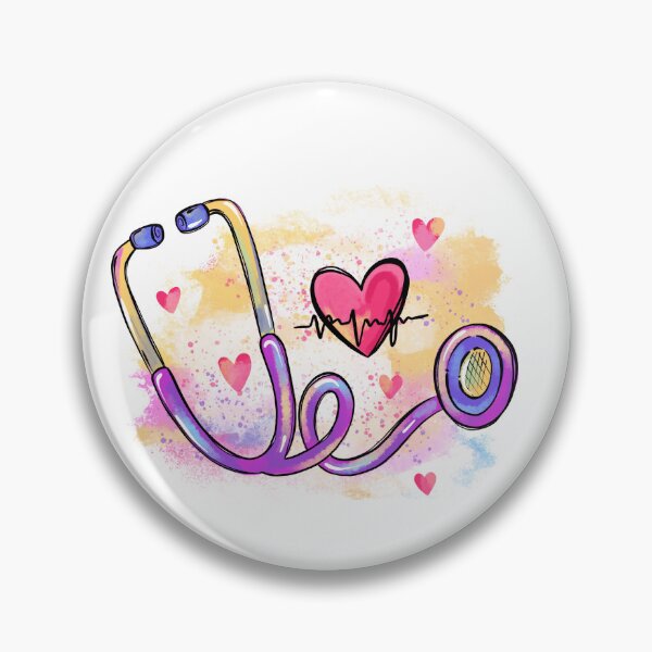 Item preview,  Floral Stethoscope designed and sold by Sweetvoilet.