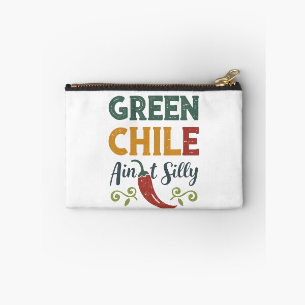 Item preview, Green Chile Ain’t Silly – Distressed Typography Rustic New Mexico Design designed and sold by VividOrganica.