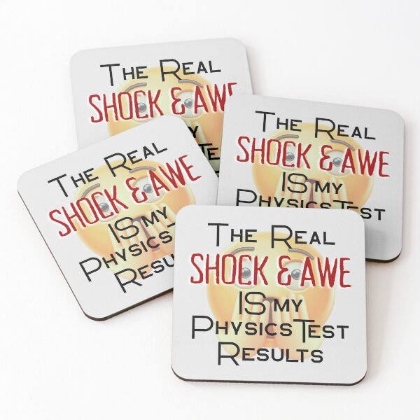 Item preview, The Real Shock and Awe IS My Physics Test Results! designed and sold by MPC-Mince-Pies.