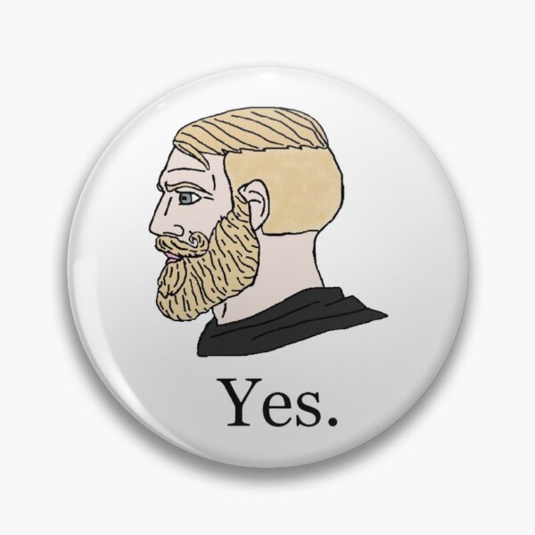 Item preview, Chad Face Meme designed and sold by CyberRex.