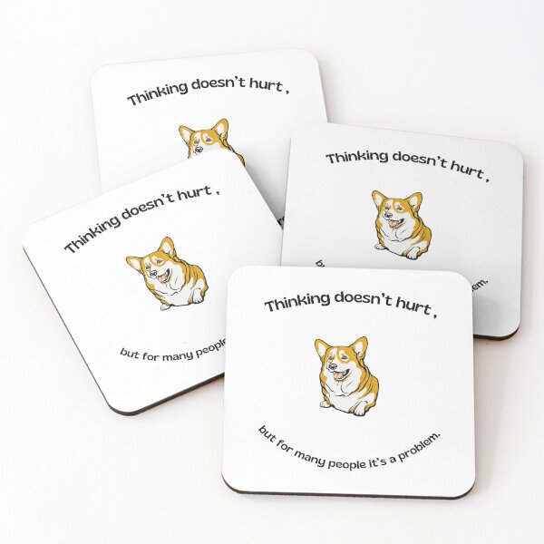 Item preview, Thinking doesn’t hurt, but for many people it’s a problem designed and sold by RAKO13.