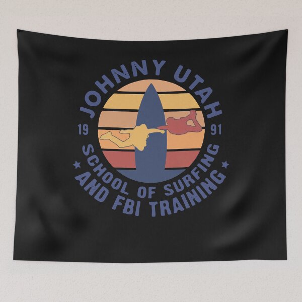 Item preview, Johnny Utah 1991 School of Surfing and FBI Training Vintage  designed and sold by AmiGreen.